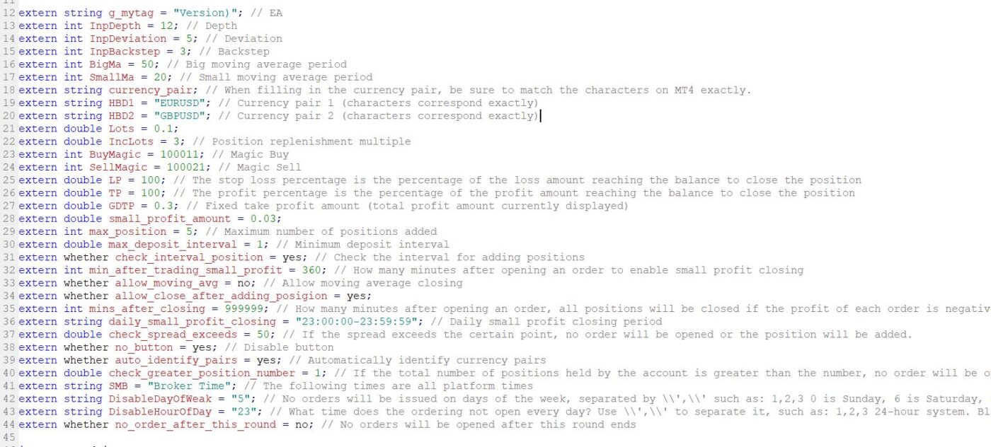 Arbitrage EA Source Code MT4 V2.0 (mq4)
