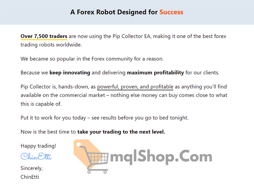 Pip Collector EA MT4 real version (working Build 1420) - Image 4