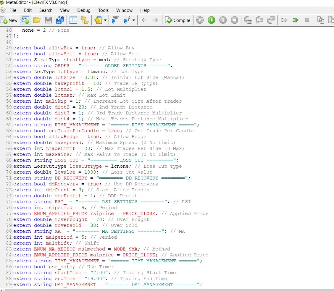 ClevrFX EA Source Code