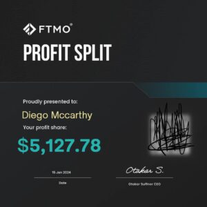 AI Funding Passing EA MT4 payout