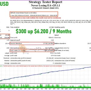Never-Losing-EA-Backtests