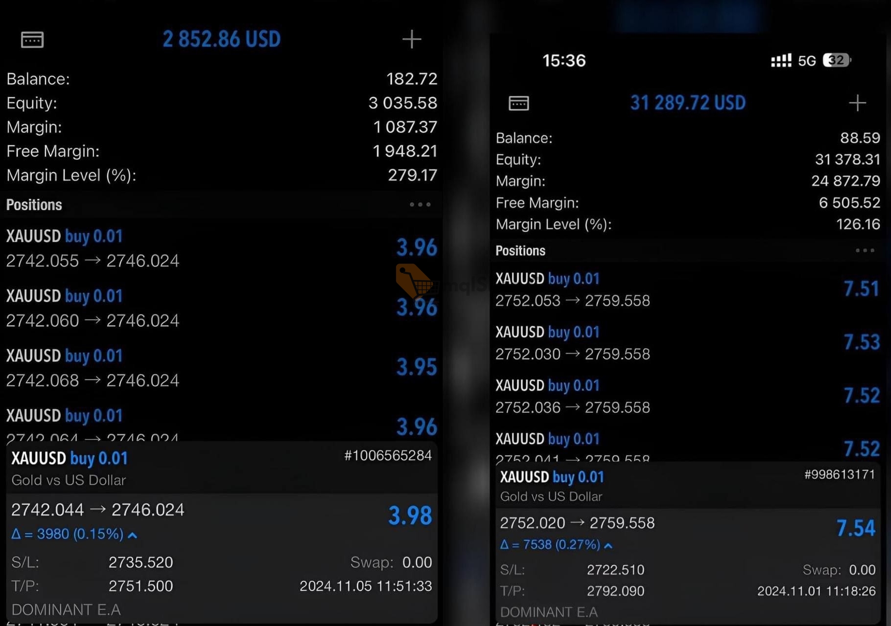 Dominant-EA-MT5-live-results-2