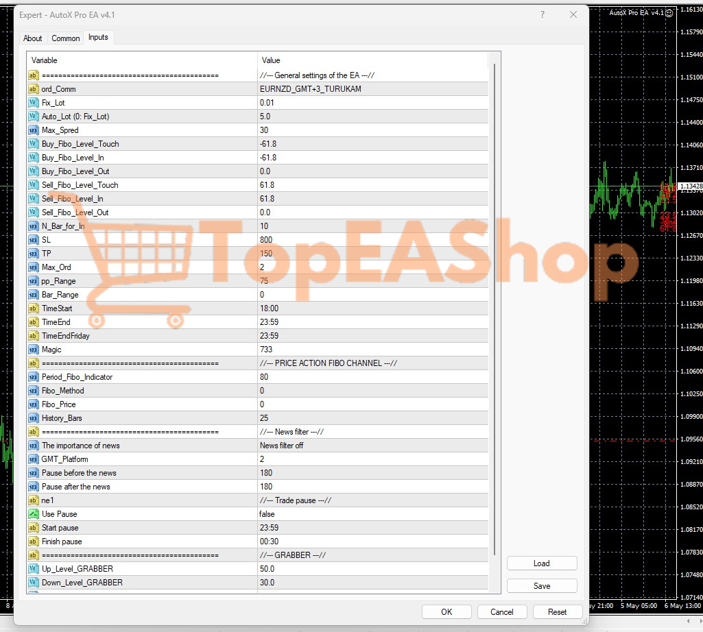 AutoX-Pro-EA-MT4-settings