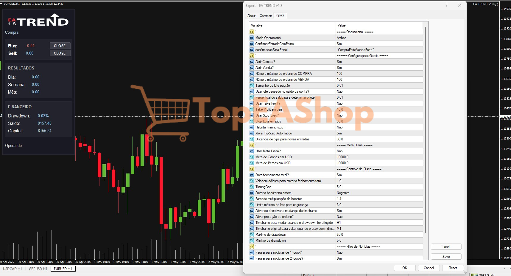 EA-TREND-MT4-settings