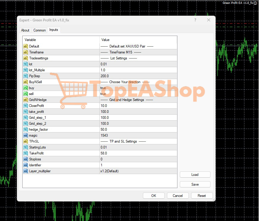 Green-Profit-EA-MT4-settings