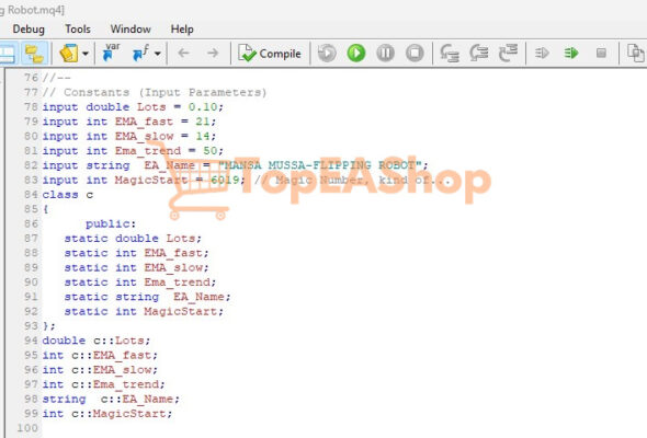 Mansa Pin Code Mansa Musa Flipping Robot Source Code MQ4 with setfiles