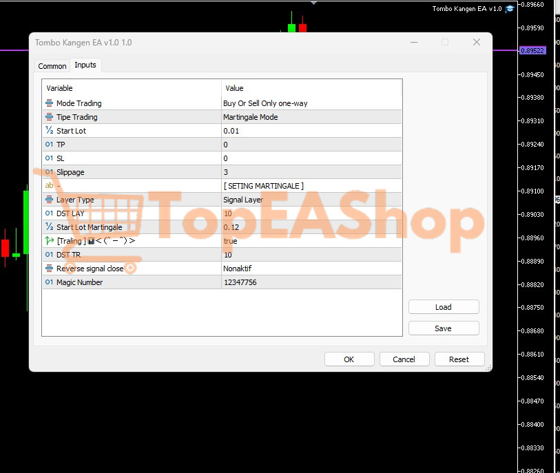 Tombo-Kangen-EA-MT5-settings