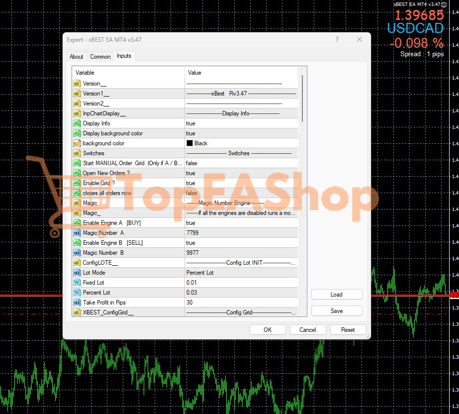 xBest-EA-MT4-settings