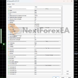 EA Thomas MT5 Inputs 1