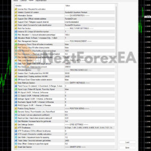 FundedEA Quantum Premium MT4 Inputs 1