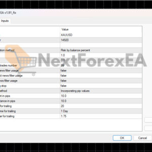 HamzaFX EA MT4 Inputs