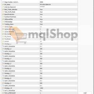 ESCOBAR EA MT5 Inputs