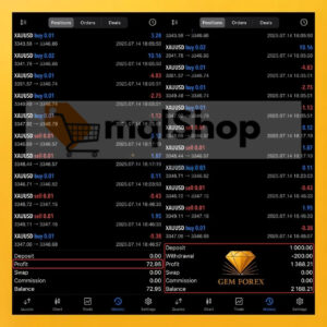Gem Forex Scalper EA MT5 live trading 2