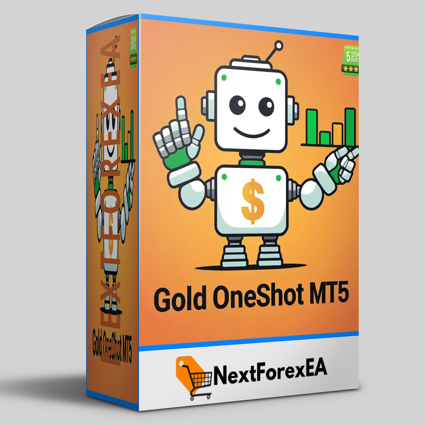 Gold OneShot EA MT5 logo