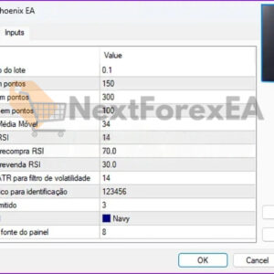 Golden Phoenix EA MT4 Settings
