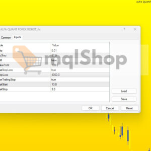 ALFA QUANT FOREX ROBOT MT4 Inputs