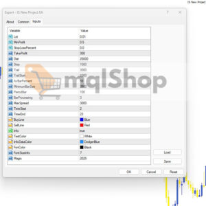 IS New Project EA MT4 Inputs